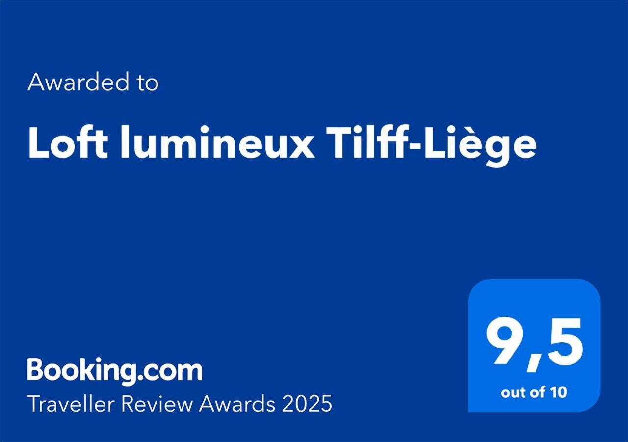 Apartament Loft Lumineux Tilff-Liege Zewnętrze zdjęcie